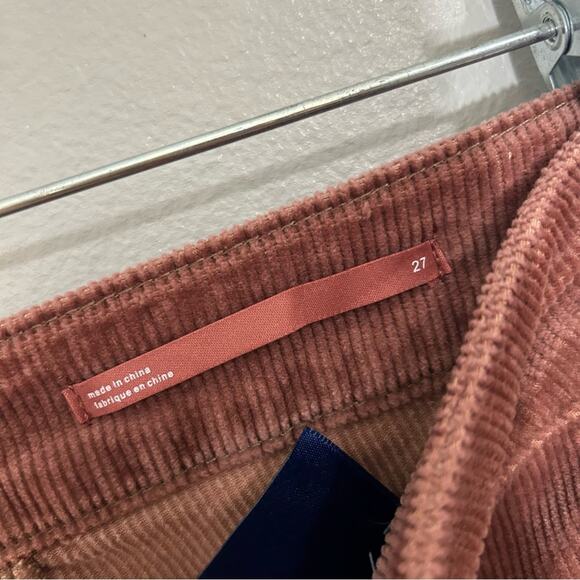 Pilcro Yaya Mid-Rise Crop Flare Corduroy Jeans Size 27 - Picture 12 of 13